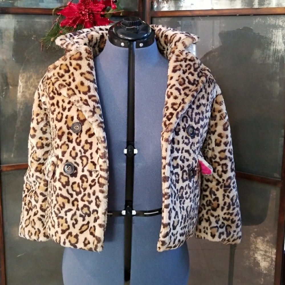 Leopard print jacket